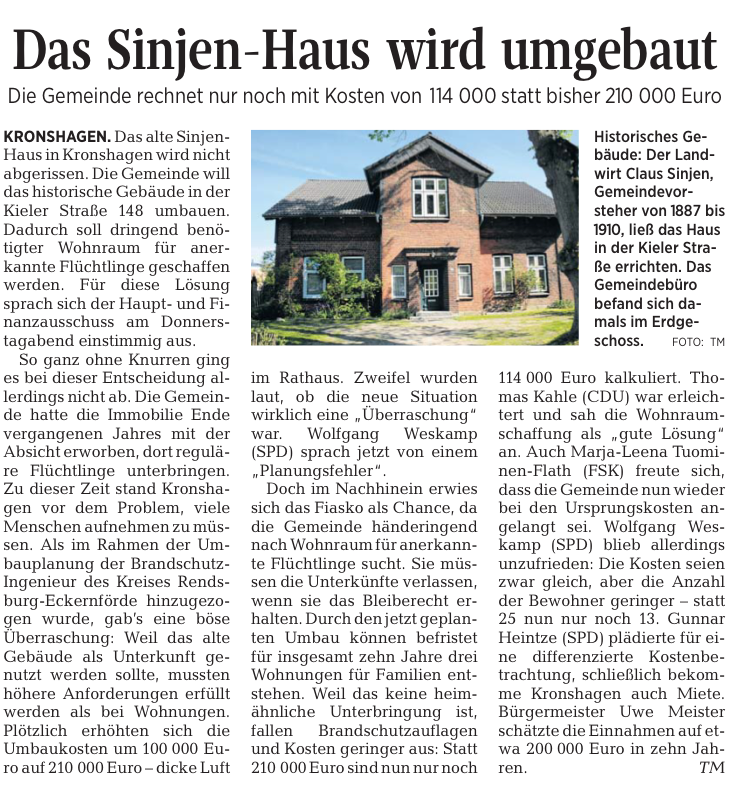 Sinjen-Haus